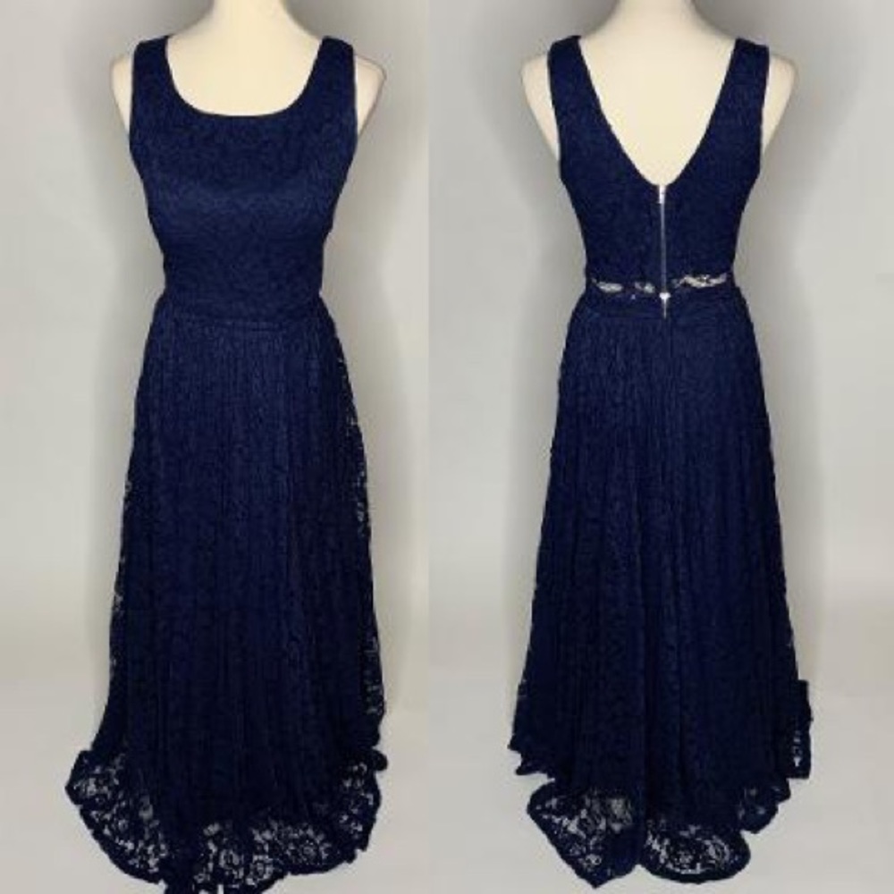 Navy Lace 2 Piece